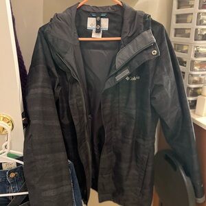 Columbia Charcoal Hooded Jacket